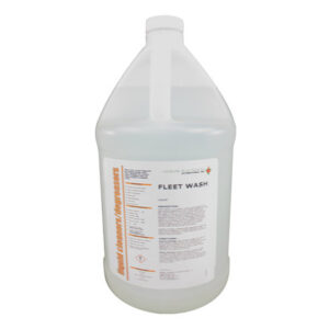 FLEET WASH CD-3340 Clear Concentrate Non-Corrosive Wash Soap - Gallon Jug - 40/Case