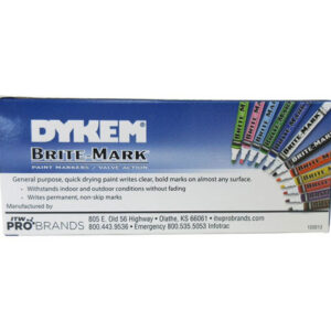 DYKEM® BRITE-MARK® 84001 Blue Medium Permanent Paint Marker