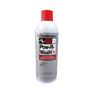 Chemtronics® Pow-R-Wash™ VZ ES6300 Clear Electronics Contact Cleaner - 12 oz Aerosol Can