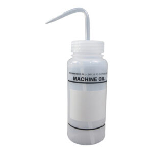 Bel-Art F116460459 "Machine Oil" Safety-Labeled 500 mL (16 fl oz) Wash Bottle