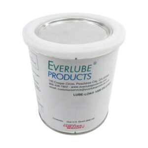 EVERLUBE® LUBE-LOK® 1000 Diluted Gray/Black EVERLUBE® Standard Spec Vitreous Bonded High-Temperature Solid Film Lubricant - Quart Can - 2/Case