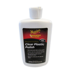 Meguiar's® M1008 Mirror Glaze® #10 Clear Plastic Polish - 8 oz Bottle