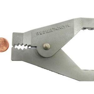 Military Specification M83413/12-1 Stainless Steel Aircraft Electrical Grounding Clamp - 10/Pack