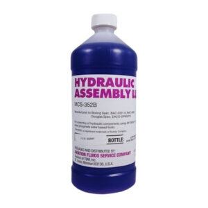 Eastman™ MCS®-352B Purple BAC-5001-6 Spec Hydraulic Assembly Lube - Quart Can