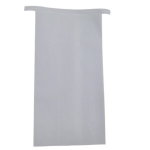 Extra Packaging Wax Lined Paper Pinch-Bottom White Air Sick Bags with Horizontal Tin Ties - 25/Pack