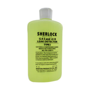 Sherlock T1-8S Type I Oxygen & Compressed Gas Leak Detector - 8 oz Squeeze Bottle