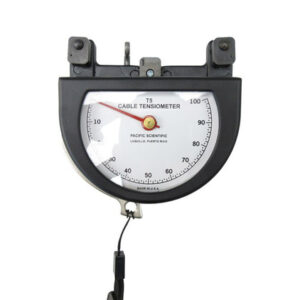 Pacific Scientific T5-2004-113-00 Black Dial Indicating 1/16" to 1/8" & 10-100 lbs Cable Tensiometer