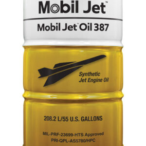 Mobil™ Jet™ Oil 387 Orange MIL-PRF-23699 Spec Synthetic Jet Engine Oil - 55 Gallon Drum