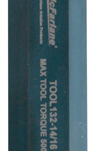 McFarlane® TOOL132-14/16 Anodized Blue 7/8" and 1" Push-Pull Control Wrench