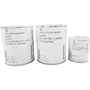 PPG® DeSoto® 823-011 Yellow MIL-C-27725 Type II Spec Integral Fuel Tank Coating - 2.25 Gallon Kit - 6/Case