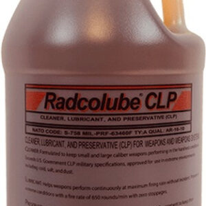 RADCOLUBE® CLP Transparent MIL-PRF-63460E Spec 3-in-1 Gun Oil - Gallon Jug - 6/Pack