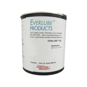 EVERLUBE® ESNALUBE™ 382 Gray PWA-36545T Spec Low VOC Thermally Cured Mos2 Solid Film Lubricant - Quart Can