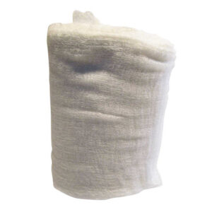 HERMITEX® #300 White 100% Cotton 14" x 12" Purified Wiping Cloth - 100 Sheet/Roll