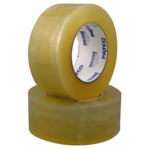 PATCO® D9100 FR Clear 9 mil Flame Retardant Aircraft Waterseal Tape - 4" x 36 Yard Roll - 12/Roll