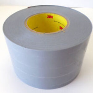 3M™ 021200-24981 FS 36320 Gray 14 Mil 8681 HS Polyurethane Protective Tape, Skip Slit - 4" x 36 Yard Roll - 2/Pack