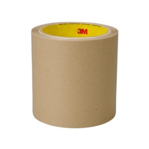 3M™ 021200-67796 Clear 9500PC Double 5.6 Mil Coated Tape - 1" x 36 Yard Roll - 36/Pack