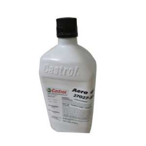 Castrol® Aero™ 40 Straw Yellow BMS 3-32C Type II Spec Aircraft Landing Gear Shock Strut Fluid - Quart Bottle