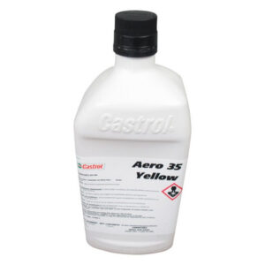 Castrol® Aero™ 35 Yellow BMS 3-32C Type I Spec Aircraft Landing Gear Shock Strut Fluid - Quart Bottle
