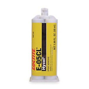 Henkel 29299 LOCTITE® EA E-05CL™ HYSOL® Epoxy Structural Adhesive - 50 mL (1.69 oz) Standard Cartridge - 10/Pack