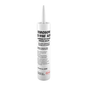 Henkel TEROSON® SI 9160 ALM™ Aluminum RTV Silicone Adhesive Paste - 300 mL (10.15 oz) Cartridge - 12/Case