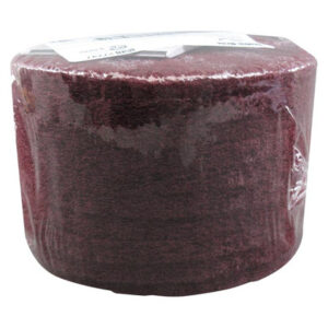 3M™ Scotch-Brite™ 27747 Maroon 6" x 1/2" A Very Fine Aluminum Oxide High Strength Disc - 40/Pack