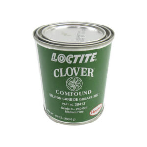 Henkel 39413 LOCTITE® CLOVER® Gray Grade B / 240 Grit Silicon Carbide Valve Grinding Compound - 453.6 Gram (16 oz) Can