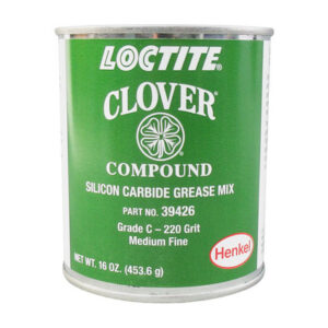 Henkel 39426 LOCTITE® CLOVER® Gray Grade C / 220 Grit Silicon Carbide Valve Grinding Compound - 453.6 Gram (16 oz) Can