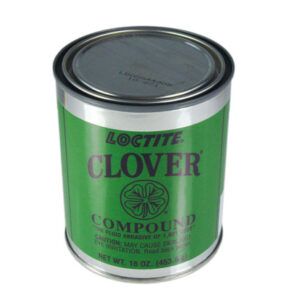 Henkel 39439 LOCTITE® CLOVER® Gray Grade D / 180 Grit Silicon Carbide Valve Grinding Compound - 453.6 Gram (16 oz) Can