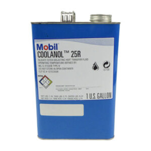 Mobil™ COOLANOL™ 25R Amber MIL-C-47220B Type IV Spec Silicate Ester Dielectric Heat Transfer Fluid - Gallon Can
