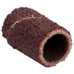 3M™ 40243 Brown 341D 1/4" x 1/2" Grit 80X Aluminum Oxide Cloth Spiral Band - 20/Pack