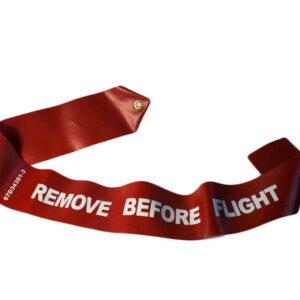 San Antonio 67D34391-3 Red 36" Remove Before Flight Warning Streamer - 10/Pack
