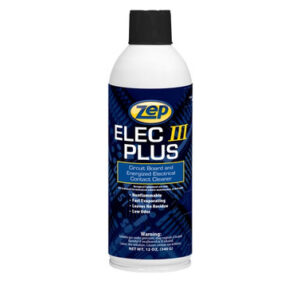 ZEP® 2283 ELEC III PLUS™ Clear Fast Evaporating Contact Cleaner - 12 oz Aerosol Can