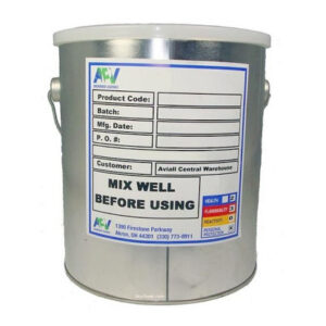 APV® Engineered Coatings A-1339-01 Aeroprite™ Gloss White Aircraft Wheel & Brake Paint - Gallon Can