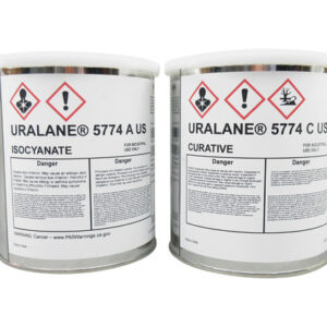 HUNTSMAN® URALANE® 5774-A/C Beige High-Strength Polyurethane Adhesive - Quart Kit - 72/Pack