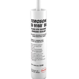 Henkel TEROSON® SI 9160 BL™ Black RTV Silicone Adhesive Paste - 300 mL (10.15 oz) Cartridge - 12/Case